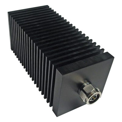 Carga Terminal Fantasma Cuadrada / 50 Ohm / 100 Watt / Conector N Macho / DC-18 GHz / 7.4 x 2.8 x 2.8 in