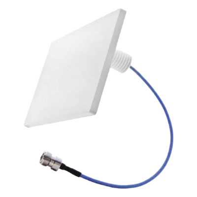 Antena DAS rectangular multibanda / 698-3800 MHz / Low PIM -156 dBc / Omnidireccional / 180.3x117.2x7.6 mm (0.59x0.38x0.025 ft)