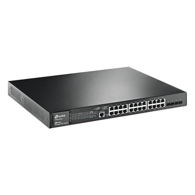 Switch PoE+ administrable Capa 2 / 24 puertos Gigabit / 4 puertos SFP / 384 W / 41.7 Mpps