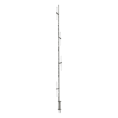 Antena Base VHF / 4 Dipolos / 138-150 MHz / 8.1 dBi / 500W / 22.5 ft