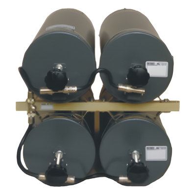 Duplexer VHF / 154-174 MHz / 250 W / 4 Cavidades Coaxiales 8" (203 mm) / Rack 19" (489 mm) / Aislamiento 80 dB