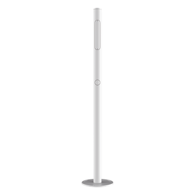 Poste para Cámara ANPR / Altura 1.3 m (4.3 ft) / Aleación con Pulverización Superficial / Diseño Impermeable / Color Blanco