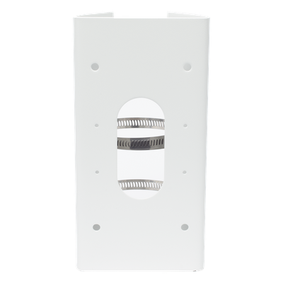 Montaje Vertical para Poste / Acero Inoxidable SUS304 / 250 x 127 x 46 mm / Exterior