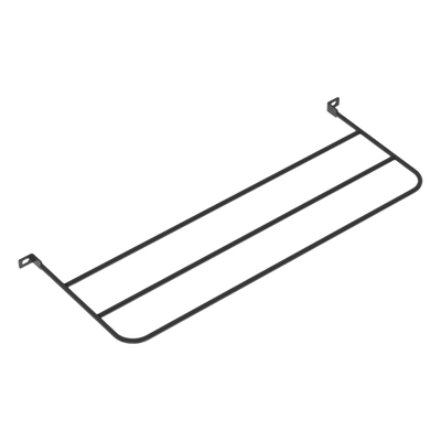 Barra de Alivio de Tensión / Extensión 7 Pulgadas (0.18 m / 0.58 ft) / Rack 19" y 23" / Metal / Negro