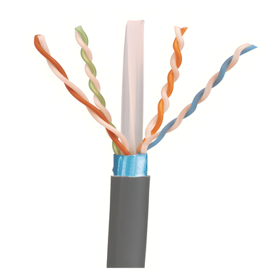 Bobina de Cable Blindado F/UTP / Cat6A / 23 AWG / 10GBase-T / LSZH / 305 m (1000 pies)
