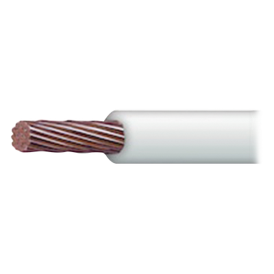 Cable Eléctrico / 16 AWG / 19 Hilos / Cobre Suave / PVC Auto-Extinguible / 100 m (328.08 pies) / Blanco