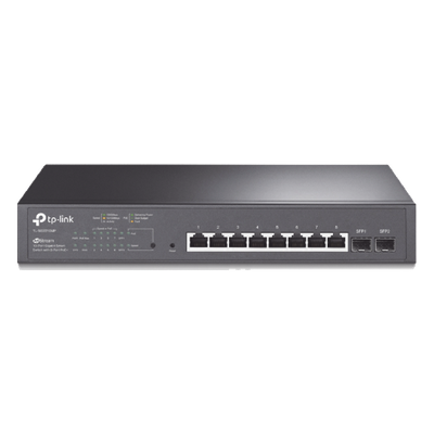 Switch PoE Administrable / 8 Puertos Gigabit PoE+ / 2 Puertos SFP / 150W / SDN / Montaje en Rack