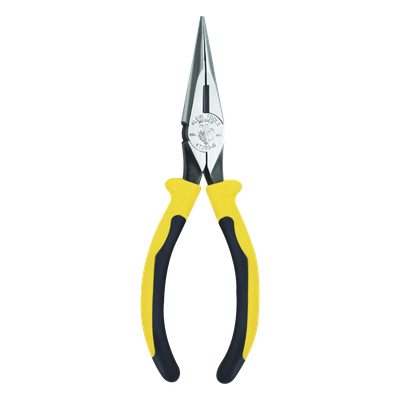 Pinza de Punta Cónica con Corte / 6.75" (171 mm) / Cabeza Delgada / Mordazas Moleteadas / Mango Bimaterial Antideslizante