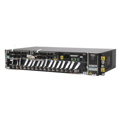 OLT GPON Carrier Class / 16 Puertos GPON / Backplane 800 Gbit/s / Uplink 1.04 Tbit/s / 2 UR / Fuente AC 90-290 VCA