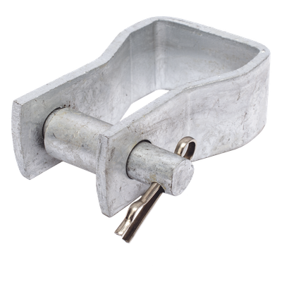 Herraje Tipo D / 20 kN / Span 200 m (656.2 ft) / Acero Galvanizado / 0.32 kg
