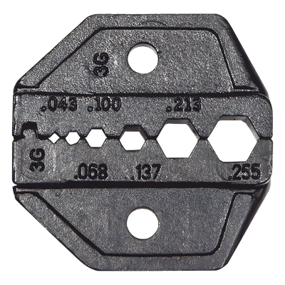 Matriz Ponchadora / Acero Alto Carbono Templado / RG58 RG59 RG62 RG174 / 59 g (2.1 oz)