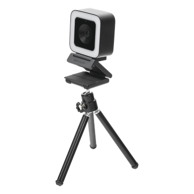Cámara Web / Full HD 1080p / Aro de Luz 5 Niveles / Gran Angular 87° / Micrófono con Reducción de Ruido / USB 2.0 / Cable 2 m (6.56 ft) / Plug-and-Play