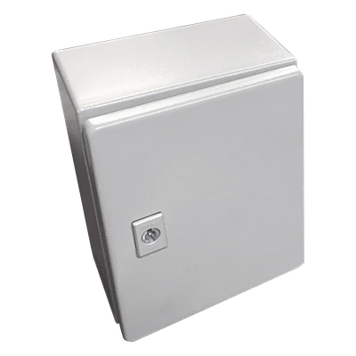 Gabinete NEMA 4 / IP66 / Acero / 50x70x25 cm / 19.7x27.6x9.8 ft / Platina UL