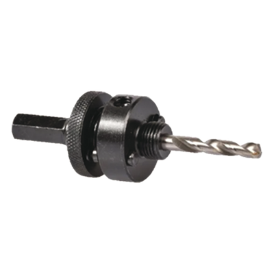 Adaptador de Árbol para Broca Sierra / 1-1/4" a 6" (32 mm a 152 mm) / Zanco Hexagonal 7/16" y 1/2" / Guía de Perforación Centralizada
