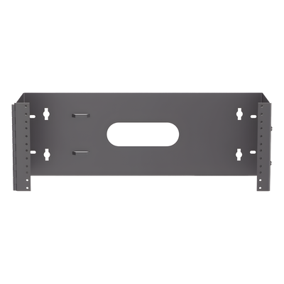 Rack Abierto de Pared con Bisagras / 4 UR / 19 in / Profundidad 159 mm (6.26 in) / Carga 18 kg (40 lb) / Bajo Perfil