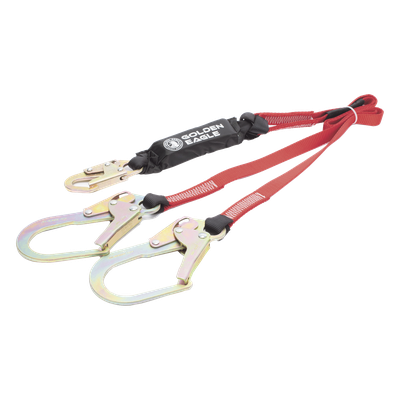 Cable Amortiguador de Caída / Doble Gancho de Sujeción / 1.83 m (6 ft) / Capacidad 140 kg (310 lbs) / ANSI Z359.1