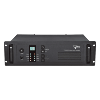 Repetidor VHF / 136-174 MHz / 50W / Protocolo DMR / Detección Dual Analógico-Digital