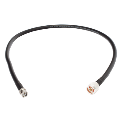 Jumper de 83 cm. con Cable Coaxial LMR400 conectores BNC/N