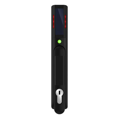 Chapa de Seguridad / Lector RFID Dual Frecuencia / Sensor de Humedad / Autenticación Tarjeta + PIN / 200 Usuarios