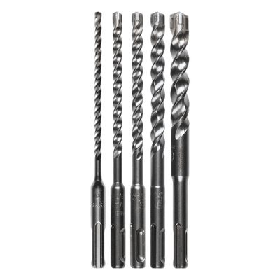 Juego de brocas SDS-MAX / 5 piezas / 3 filos / 6' (1.83 m) de largo / Concreto armado