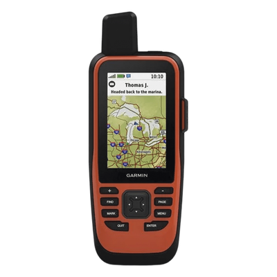 GPS Portátil / Pantalla Transflectiva 3" / 240 x 400 píxeles / Autonomía 35 Horas / 16 GB / NMEA 0183 / Bluetooth y Wi-Fi