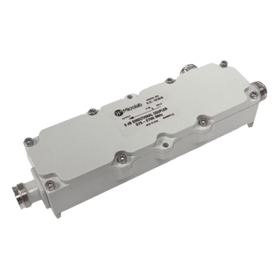 Acoplador direccional / 30dB / 575-2700MHz / 300W / -161dBc PIM / IP67 / Conectores 4.3-10