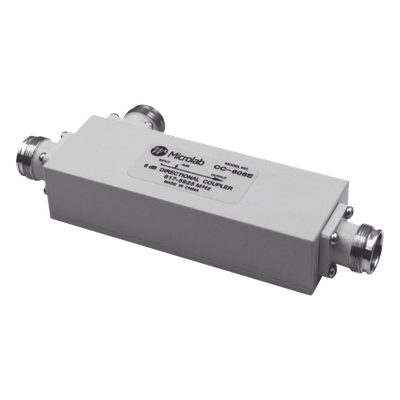 Acoplador direccional / 5dB / 617-5925MHz / 300W / -161dBc PIM / 4.3-10 / IP67 / 0.5-6GHz