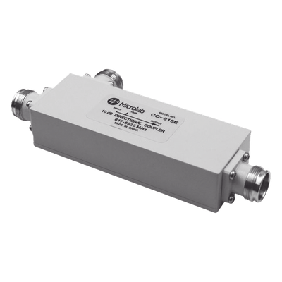 Acoplador direccional / 10dB / 617-5925MHz / 300W promedio / PIM -161dBc / 4.3-10 IP67