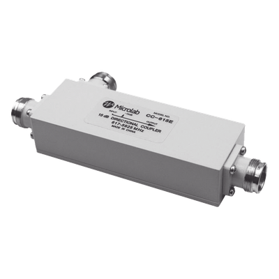Acoplador direccional / 15dB / 617-5925MHz / 300W promedio / -161dBc PIM / 4.3-10 / IP67 / 1kW pico
