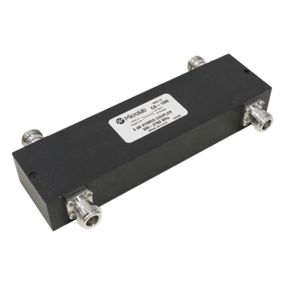 Acoplador híbrido 2x2 / 350-2700 MHz / 200W / -161 dBc PIM / Conectores 4.3-10 IP65 / VSWR 1.20:1