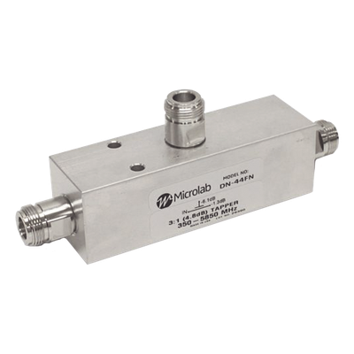 Separador de RF / 20dB (100:1) / 350-5930MHz / 500W RMS / PIM -161dBc / Tipo N / IP67