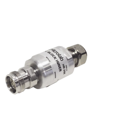 Bloqueador de DC / 250-6000 MHz / 500W Promedio / 10kW Pico / PIM -161 dBc / 4.3-10 / IP65