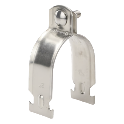 Abrazadera Strut / Acero Inoxidable 304 / 2" (50.8 mm) / Tubo 60 mm / Incluye Tornillo M8 / ISO 9001:2015