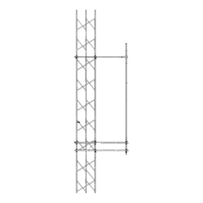 Kit de Montaje Lateral Ajustable para Antenas / 6.35 cm Diámetro / 91 cm (3 pies) Separación a Torre / Acero Galvanizado