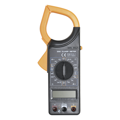 Pinza Amperimétrica Digital / 1000 A CA / 600 V CA/CC / 1999 Cuentas / Pinza 57 mm (2.09') / CAT II