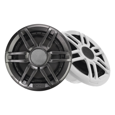 Altavoces marinos coaxiales / 7.7 pulgadas (196 mm) / 60W RMS / 240W pico / IP65 / 92 dB / 4 ohmios