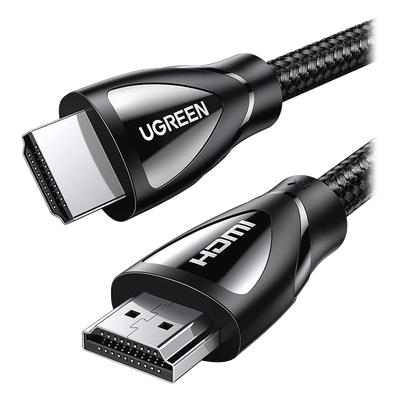 Cable HDMI 2.1 de Nylon Trenzado / 5 Metros (16.40 Pies) / 8K@60Hz/4K@120Hz / 48 Gbps / eARC / HDR10+ / VRR / ALLM / Dolby Atmos/Vision