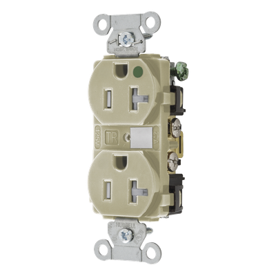 Contacto Duplex / 20 A / 250 V CA / NEMA 6-20R / Grado Hospitalario / 3.28 in x 1.65 in x 1.19 in