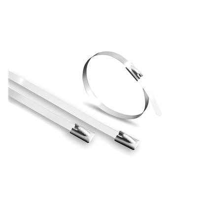 Cincho de Acero Inoxidable / 4.6 x 200 mm / -80°C a +150°C / 100 piezas / ASTM B117-07 / ISO 9227 NSS