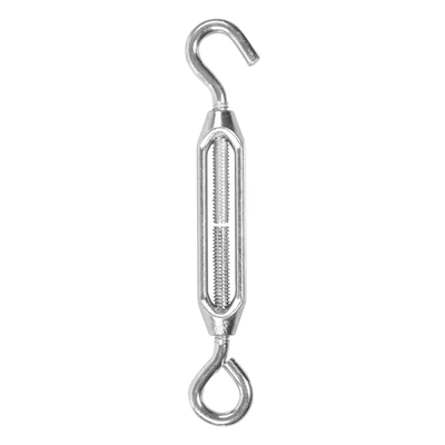 Tensor Gancho con Armella / 7/32" x 6" (3/8") / Acero Zincado / 24.90 kg Capacidad