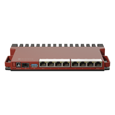Router / 8 Puertos Gigabit / PoE In/Out / SFP 2.5G / CPU ARM Dual-Core / Rack 1U