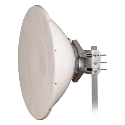 Antena Direccional Parabólica / 35.5 ± 1 dBi / 5.9-7.125 GHz / MIMO 2x2 / Haz 2.5° / 4 ft (1.2 m) / ETSI Clase 2