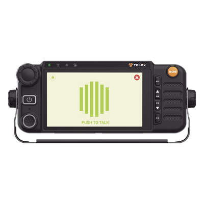 Radio PoC Móvil / Pantalla IPS 5 Pulgadas / 4G LTE Multi-Banda / IP54 / Audio Estéreo 5 W / Procesador Quad-Core 1.5 GHz