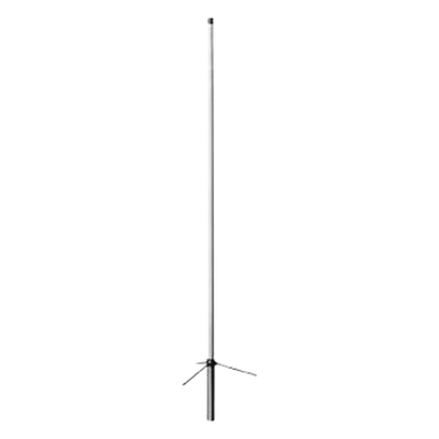 Antena base UHF / Fibra de vidrio ajustable / 406-512 MHz / 6.5 dB / 200 W / 1.7 m (5.6 ft)