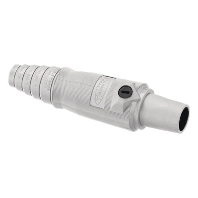 Conector Hembra Unipolar / 400 A / 600 V CA / 250 V CC / Grado Industrial / UL 3R, 4X, 12 / 2/0 a 4/0 AWG / Blanco