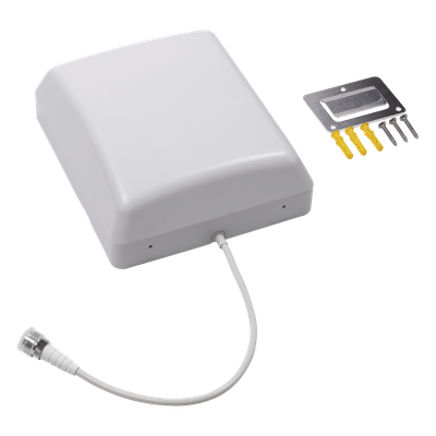 Antena Panel / Multibanda 600-960 MHz y 1425-4700 MHz / 8 dBi / Polarización Vertical / N Hembra / 157x178x58 mm