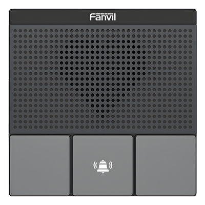 Mini Intercomunicador IP / Wi-Fi 2.4/5 GHz / 2 Líneas SIP / Audio HD / IP54 / PoE 802.3af / 1 Relé E/S