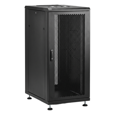 Gabinete de Telecomunicaciones / 24 UR / 600x900 mm / IP55 / Puerta Perforada / Gestión de Cables