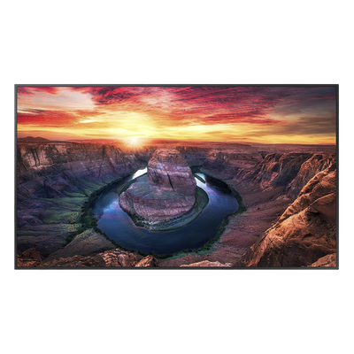 Pantalla Profesional LED / 75" (6.25 ft) / UHD 4K 3840x2160p / 500 nits / Bisel Ultra Delgado 9.2 mm / HDMI 2.0 / DisplayPort 1.2 / Bocinas 10 W / VESA 400x400 mm / Operación 24/7 / Modo DICOM