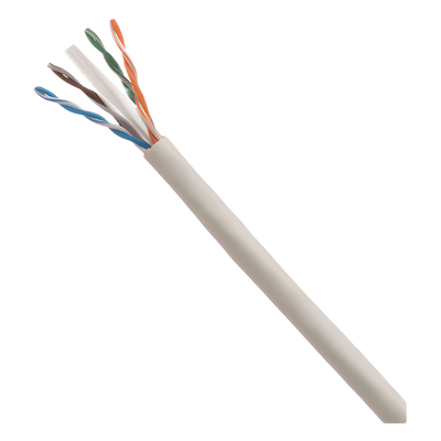 Bobina de Cable UTP / Categoría 6 Mejorado / 23 AWG / 305 m (1000 ft) / CMP Plenum / 4 Pares / Cobre Sólido